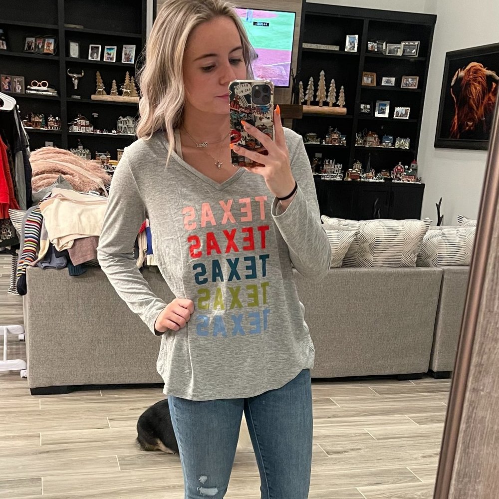 Bella Canvas Long Sleeve Texas